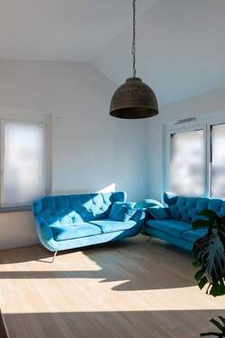 Wohnzimmer - 6 Zimmer Doppelhaushälfte in Leinfelden-Echterdingen