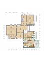 Grundriss mit Einliegerwohnung - 