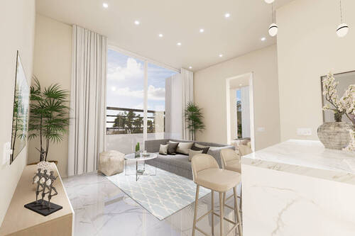 Wohn-und Essbereich - 