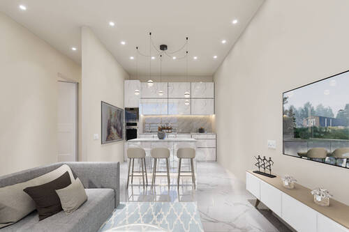 Wohn-und Essbereich - 