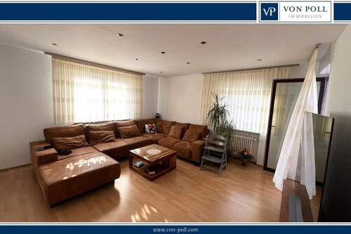 Wohnzimmer - Helle 4-Zimmer-Wohnung in begehrter Lage von Hemsbach