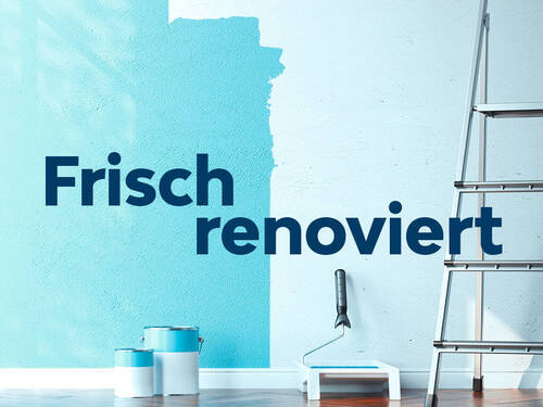 Einziehen in eine frisch renovierte Wohnung - 2 Zimmer Etagenwohnung zur Miete in Nordhausen