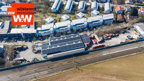 Titelbild Grundstück - 5567 m² Grundstück für Gewerbe. Bebauung mit 4 Etagen auf ca. 5200 m² Höhe von 12,30 Meter möglich