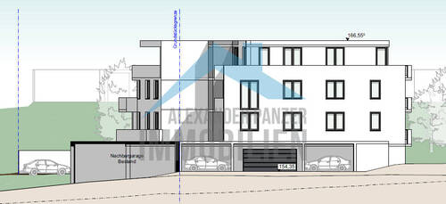 Ansicht 1 - Projekt 2 - Projektentwicklung für bis zu 26 Wohneinheiten inkl. Bestands-Mehrfamilienhaus in Kassel-Wehlheiden!