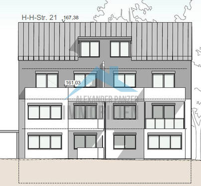 Ansicht 1 - Projekt 1 - Grundstück in Kassel / Wehlheiden