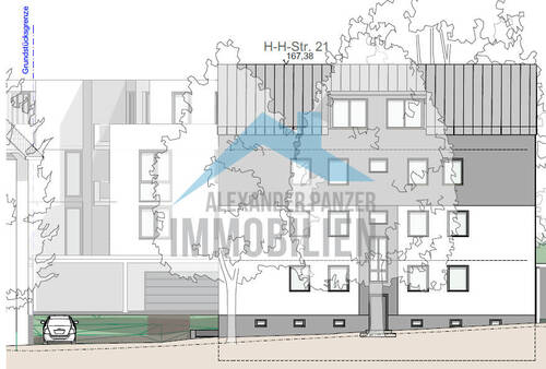 Ansicht 2 - Projekt 1 - Grundstück in Kassel / Wehlheiden zum Kaufen