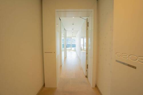 Wohnungseingang mit Elbblick - 