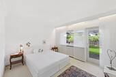 Schlafraum mit Terrasse und Gartenzugang - 