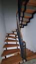 Treppe mit Echtholzstufen - 