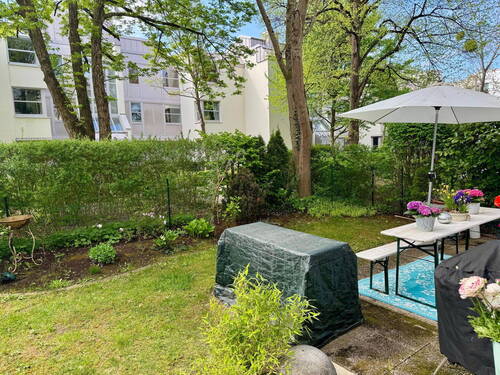 SÜD-Terrasse mit Garten 30qm - 4 Zimmer Etagenwohnung zum Kaufen in München