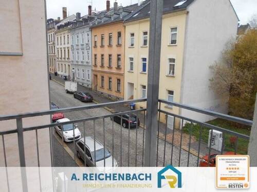 Balkon - Zu verkaufen! 4-Raum Eigentumswohnung mit PKW Stellplatz in Plauen ab mtl. 329,40 EUR Rate!