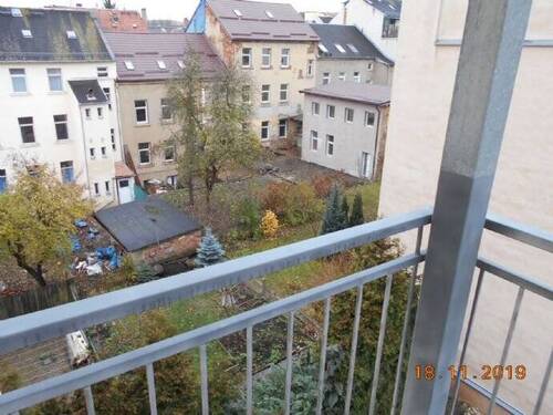 Balkon - 4 Zimmer Etagenwohnung zum Kaufen in Plauen