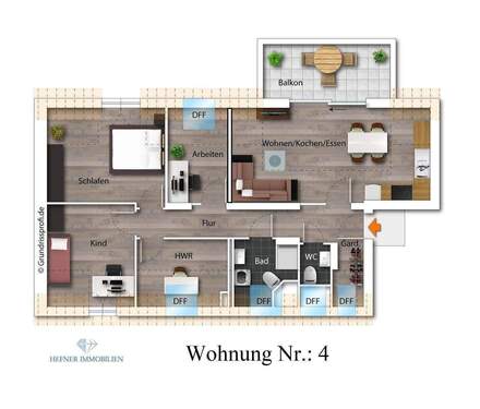 Wohnung Nr.: 4! - 