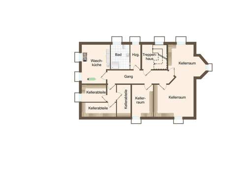 Kellergeschoss Gebäude - 