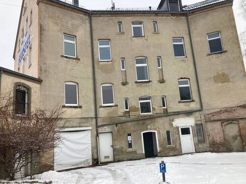 Rückansicht - Mehrfamilienhaus, Wohnhaus mit 370,00 m&sup2; in Wilkau-Haßlau zum Kaufen