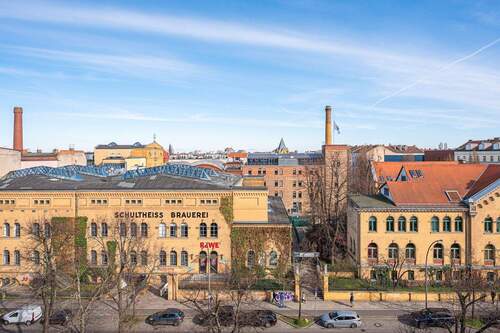 WE32 VH DG Ausblick - Über den Dächern vom Prenzlauer Berg - 2-Zimmerwohnung im Dachgeschoss