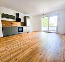 ERSTBEZUG: 2-Zimmer-Neubauwohnung mit Balkon, hochwertiger Einbauküche und Tageslichtbad - Frankfurt am Main Sindlingen