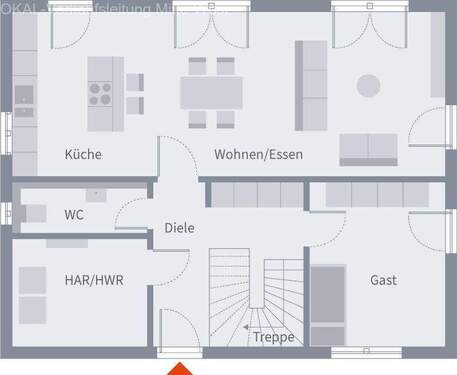 Stadtvilla 12.2 Erdgeschoss - 