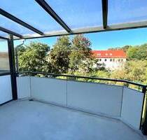 Großer Balkon mit Blick ins Grüne - Oschersleben