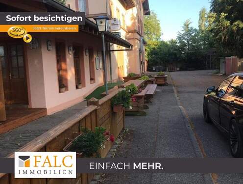 Außen I - Eigentumswohnung im historischen Bahnhof von Edesheim