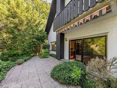 Terrasse vor dem Wohnzimmer im EG - 