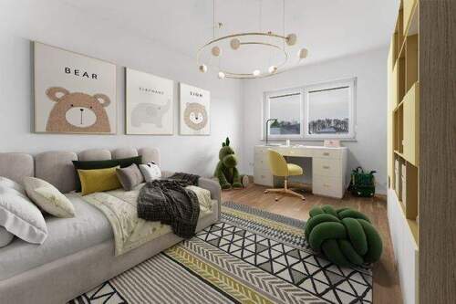 Kinderzimmer OG (keine Einrichtung enthalten) - 