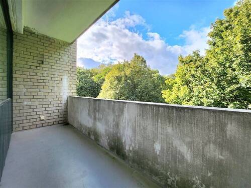 Balkon / Loggia mit Blick ins Grüne - Etagenwohnung mit 58,00 m&sup2; in Hamburg zum Kaufen