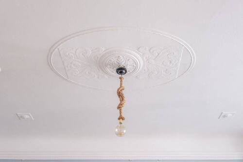 Detailansicht Stuckverzierungen - 