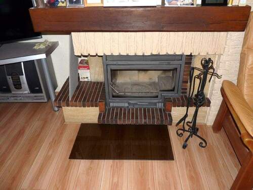 Kamin im Wohnzimmer - 