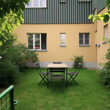 Garten im Innenhof - 