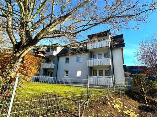 Westansicht - 3 Zimmer Terrassenwohnung in Sinsheim