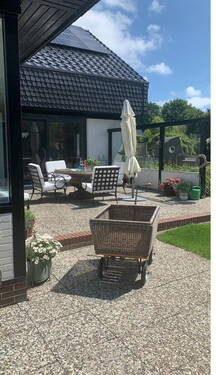 Terrasse vom Wohnzimmer - 