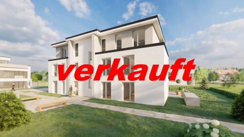 Bild 1 - KFW 40 mit QNG - 3 ZKB Obergeschoss-Wohnung mit Balkon, Aufzug und Tiefgarage
