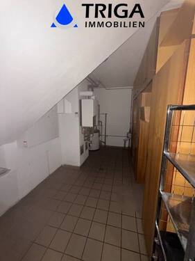 Heiztechnik im Abstellraum EG - 