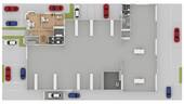 Grundriss EG Lagerhalle - 