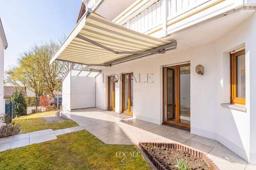 Terrasse - Moderne 2-Zimmer-Wohnung mit Terrasse & eigenem Garten in Markt Schwaben