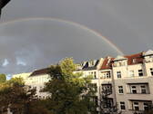 Blick vom Balkon - Provisionsfrei - Traumhafte 4-Zimmer-Altbauwohnung in Berlin-Steglitz