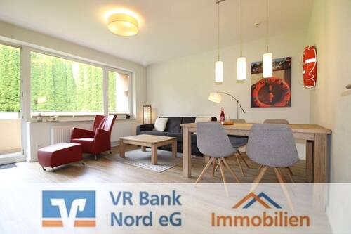 Wohnzimmer - Top-Modernisierte 2 Zimmer-Eigentumswohnung