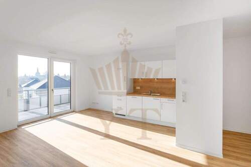 Wohnküche (Bsp) - Lichtdurchflutete 2 Zi-Wohnung 