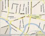 Kartenausschnitt - 5 Zimmer Etagenwohnung zur Miete in Berlin