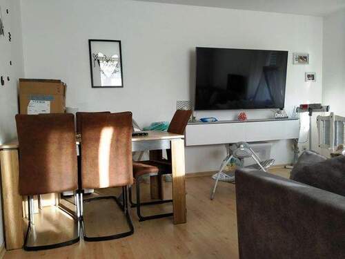 Essbereich im Wohnzimmer - Etagenwohnung mit 71,00 m&sup2; in Boxberg zum Kaufen