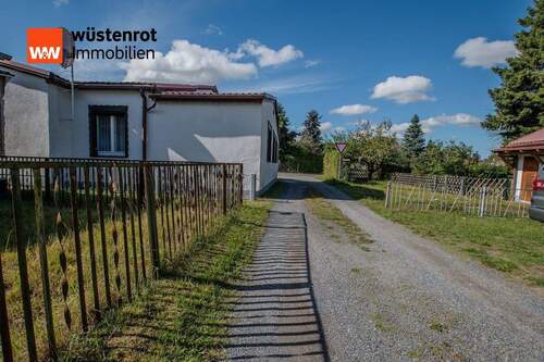 Rückansicht - Reihenendhaus mit 91,70 m&sup2; in Schlieben / Berga zum Kaufen