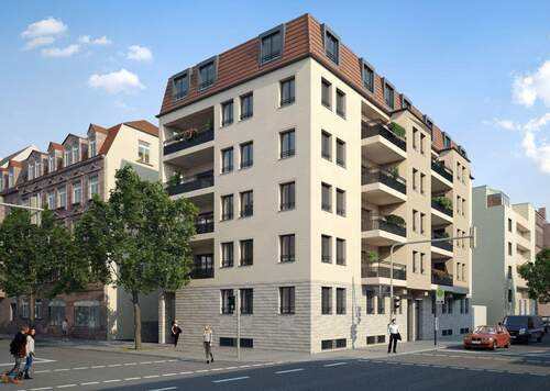 Hausansicht - Wunderschöne Neubauwohnung in zentraler Lage