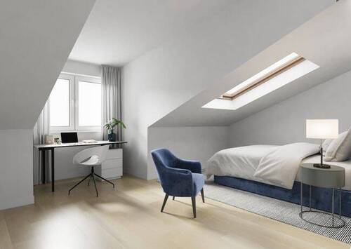 Kinderzimmer im Dachgeschoss - 