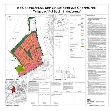 Bebauungsplan - 