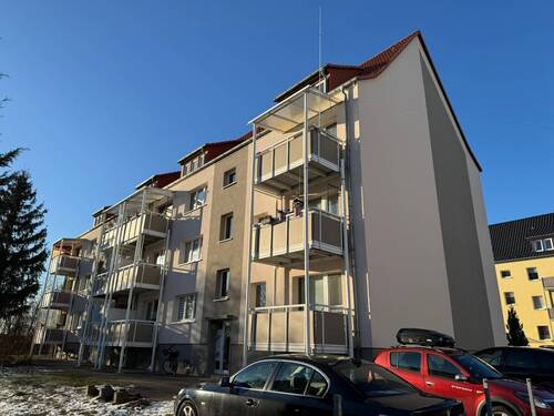 Außenansicht - Gemütliche 2-Zimmer-Wohnung im Dachgeschoss