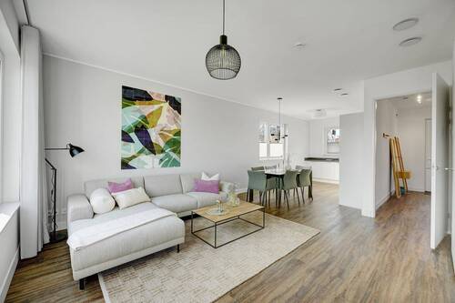 Wohnbereich - 5 Zimmer Doppelhaushälfte in Naunhof