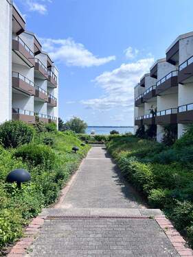 464 Weg zum Strand und zur Promenade - In direkter Strandnähe - Ruhig gelegene 1-Zimmer-Eigentumswohnung mit sonniger Terrasse und Tiefgaragenstellplatz