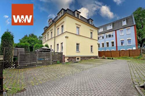 Parkplatz - Etagenwohnung mit 54,00 m&sup2; in Freital zum Kaufen
