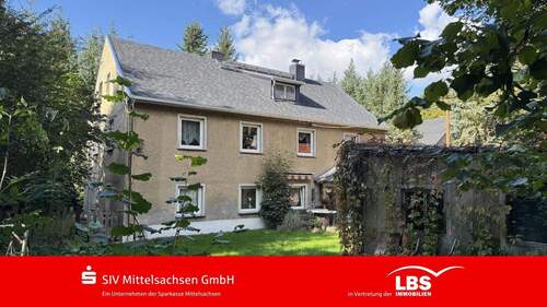 Gartenansicht - Wohnen im Grünen - 78.000,00 EUR Kaufpreis, ca.  144,00 m² Wohnfläche